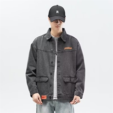 1506A/GG100/P49工装夹克男外穿宽松工作服上衣1，男装夹克，星座1506A