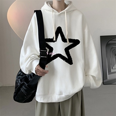 连帽卫衣男大码运动服帽衫外套WY2286-P35加绒款-P40，男装卫衣，电商A040