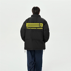 日系白底直播抖音高品质宽松男羽绒棉面包服棉衣外套M1045P85，男装棉衣，电商C408(原B339-1)