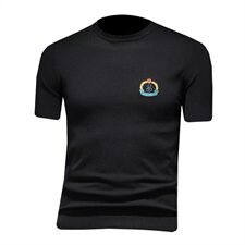 短袖毛衣男2021秋冬新款针织打底衫8815P85假模M-3XL，男装针织衫/毛衣，天晨