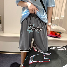 2023夏季新款男装男士宽松运动短裤潮流百搭速干中裤DK16P25，男装休闲裤，电商B220