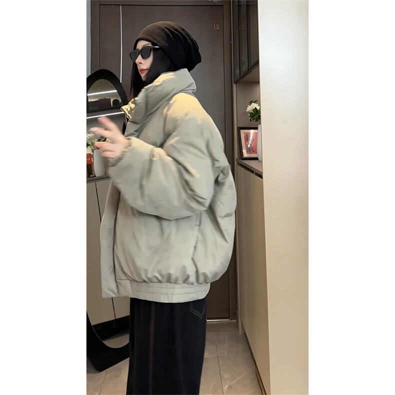 扎染棉服美式复古保暖加厚短款立领休闲外套男5D3062-TP60不,男装棉衣,电商A102