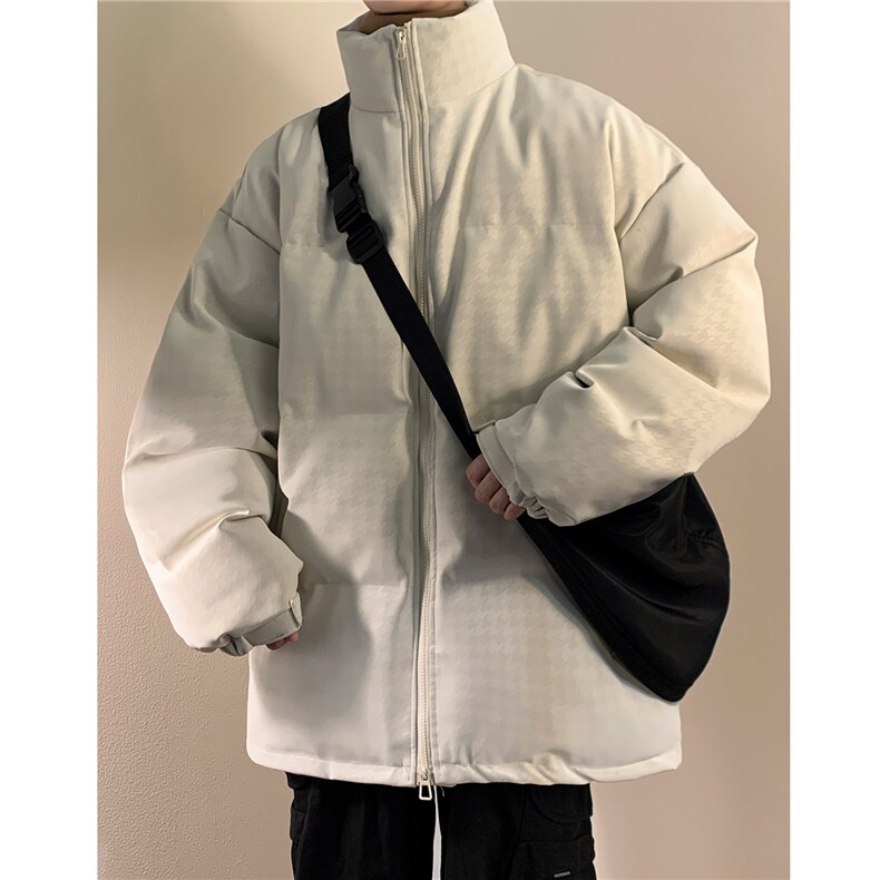 冬装新款宽松加厚皮衣棉衣棉服男潮大码学生棉袄外套D232P128,男装皮衣,电商A335-1（原A458）