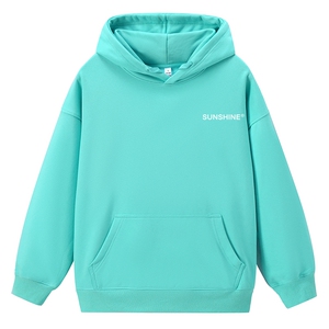 350克大毛圈情侣连帽卫衣20色纯棉秋男女同款情侣装大码印花A8005图片