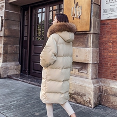 （现货）长款过膝棉服大货备足，大毛领棉衣8306-819P180控248，女装棉衣/棉服，Mushroom