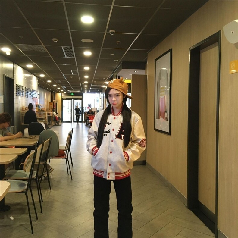 1506-1/GF9200/P79秋冬美式高街外套男女夹克情侣装棒球服,男装夹克,星座1506A