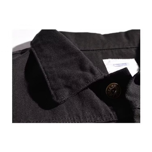 1506-1/JX061/P45牛仔外套男潮牌工装夹克干活耐磨脏劳保工作服图片