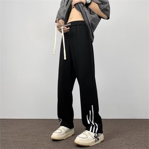 美式潮牌百搭休闲长裤2024夏季宽松坠感运动裤男现货 K7825-P32图片