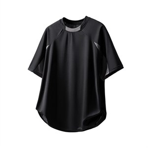 1可二开速干美式聚酯纤维大码M-5XL短袖T恤DX78017P45控75，男装T恤，星座226-2