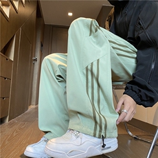 2025春季新款机能防水户外条纹宽松冲锋裤B315-K24315-特p35控68，男装休闲裤，电商B315