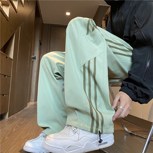 2025春季新款机能防水户外条纹宽松冲锋裤B315-K24315-特p35控68图片
