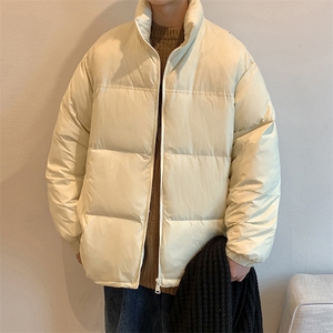冬季新款港风纯色羽绒服潮流保暖百搭休闲外套 HD1320-TP160控248图片
