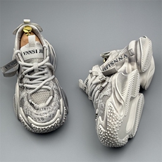 春夏新款时尚厚底增高透气休闲运动鞋男潮老爹鞋男，男鞋休闲鞋，电商A223