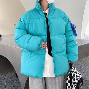 涂层面料 绝不跑棉 2025冬装棉衣小熊挂件棉服纯色面包服棉袄外套图片