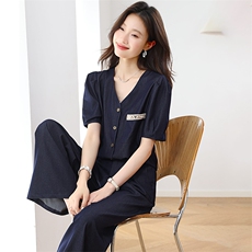 2025年夏季新款时尚淑女套装，女装套装/套裙，婷思杰（原婷想服饰）