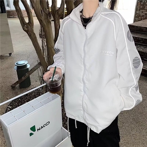 春夏季休闲炸街薄夹克男外套 韩版潮流个性上衣 JK935-P43图片