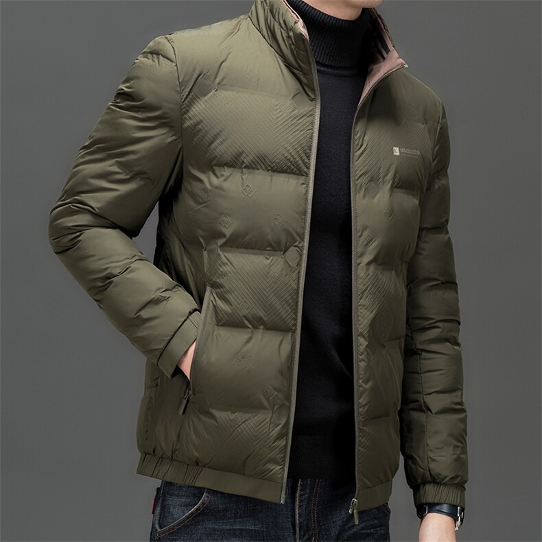 冬季棉衣加厚棉服服短款立领商务休闲保暖防寒面包服外套面男装,男装棉衣,钱塘6003（原4033）