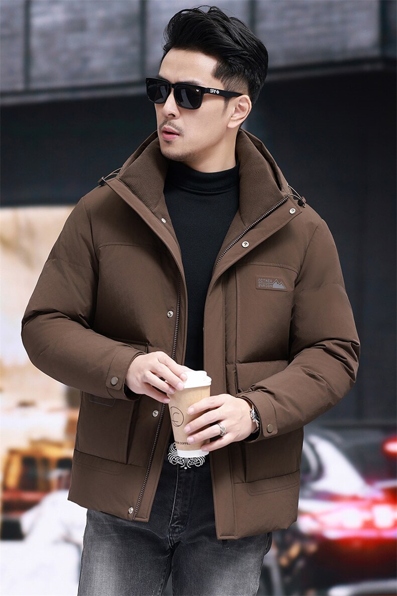 实体订货男士精品羽绒服商场品质,男装羽绒服,钱塘207-1