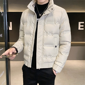 店主风羽绒服男2025冬款PU皮羽绒男外套休闲上衣B317/PY501/P155图片