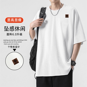 垂感美式百搭休闲t恤男士速干透气运动宽松TT315-特批-3659图片