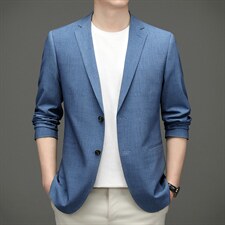 BZ82373钱塘2020-2中青年时尚休闲简约合身男士西装外套P145，男装西服，钱塘207-2