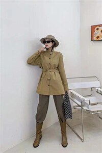 秋装风衣图片