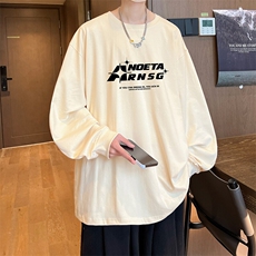 抖音得物供货量大从优可提供视频美式长袖T恤CT849特P25，男装T恤，电商A486-1