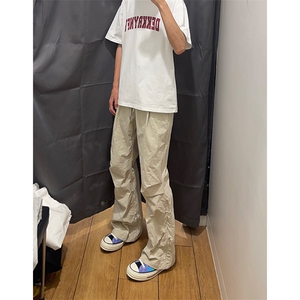 06美式工装伞兵裤复古宽松运动裤降落伞裤XZ211-1-K2336-P55图片