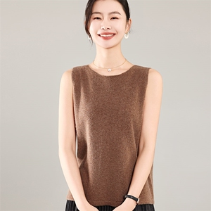 35%羊绒衫秋冬季新款舒适时尚百搭宽松女式羊绒两件套图片