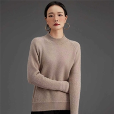 2025年秋季通勤时尚百搭通勤简约休闲长袖羊绒衫，女装羊绒衫，鑫萬耀羊绒