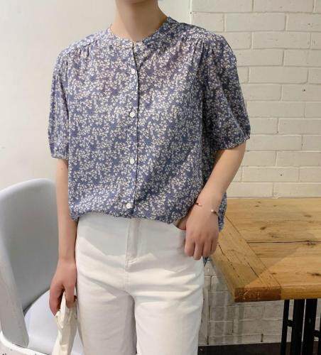 小碎花上衣补单，女装，赫她娜