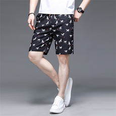 C233503钱塘2020-2夏季新款男士印花休闲裤时尚潮流短裤P49，男装休闲裤，钱塘207-2