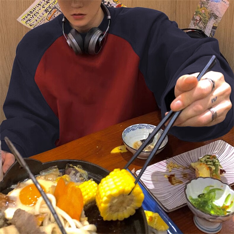 高质量华棉纯棉美式街头宽松休闲卫衣,男装卫衣,四季星座505