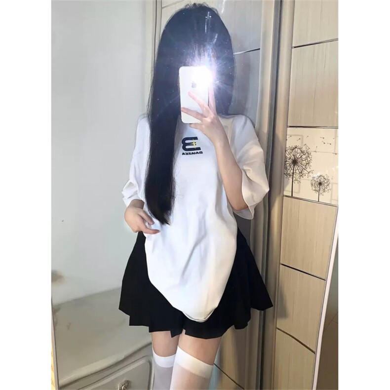 T0650-P25潮小众字母设计纯棉印花短袖男女同款情侣宽松上衣,男装T恤,星座617A-2