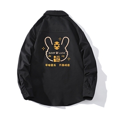 长袖衬衫男士大码宽松衬衣男寸衫网格CS15297-P38，男装衬衫，电商A040A