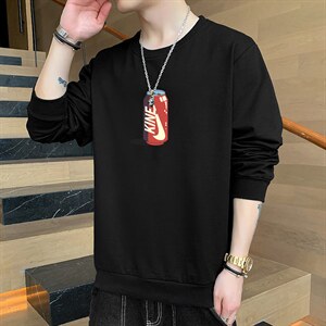 秋季新款2022青少年潮流可乐印花卫衣大码男士1210-2-F130-P16图片