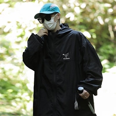 连帽防晒衣男女薄透气户外防紫外线钓鱼防晒服运动外套FS125-P35，男装防晒衣，星座1008-1