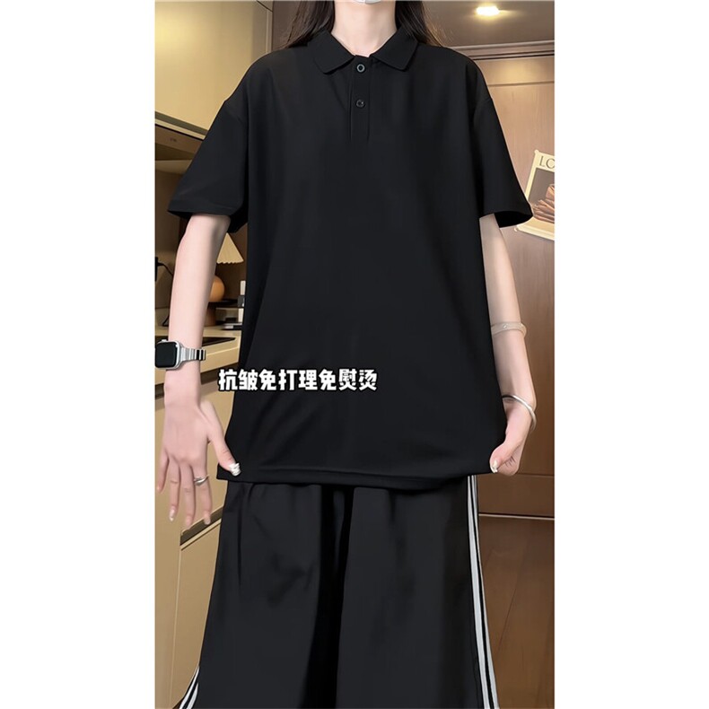 PL9001-P19-控39-大量现货POLO衫男短袖T恤潮牌纯色翻领透气网眼,男装Polo衫,星座116