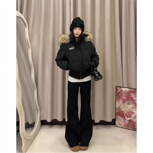现货 冬季小个子短款加厚连帽棉服MY216/P85图片