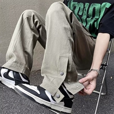 23春季新款内景大码美式高街修身工装裤KD215-P40，男装休闲裤，星座1109-3