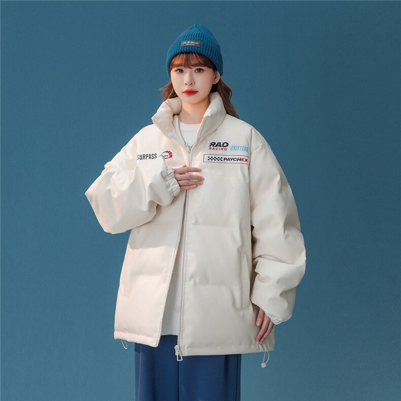 EQ156机车服皮衣冬季加棉加厚赛车服外套男女棉衣面包服P118,男装棉衣,电商C306-1