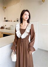 秋季时尚连衣裙，女装连衣裙，亿炫(5F)