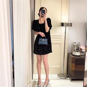 韩版亮片裙图片