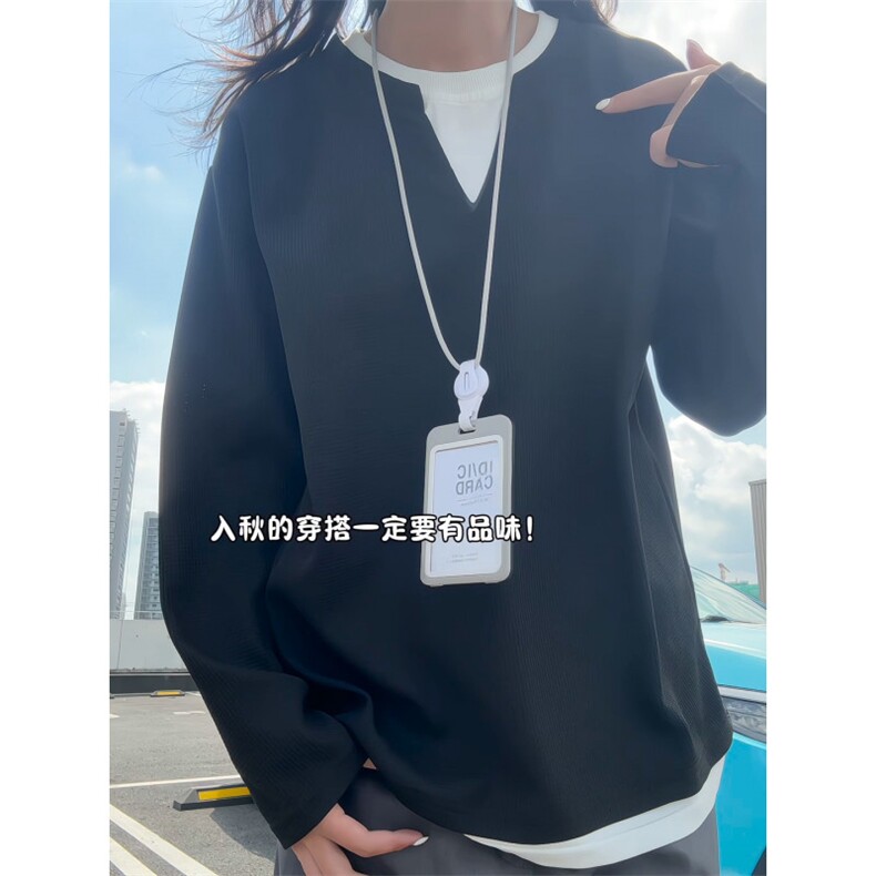 XZ809A/XS16/特P24/控48华夫格家俩件亨利领长T卫衣打底衫,男装T恤,星座809A(原222-1)