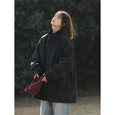 春季新款美式山系休闲纯色冲锋衣情侣潮流夹克外套JK7804-特P65，男装夹克，星座904