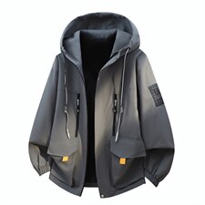 现货春季新款潮牌连帽休闲工装多口袋外套A436-D209夹克-P65，男装夹克，电商A436
