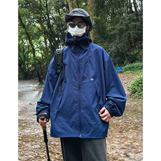 港风大码冲锋衣外套高街户外痞帅连帽夹克XZ213-JK6620-P75控98，男装夹克，星座213