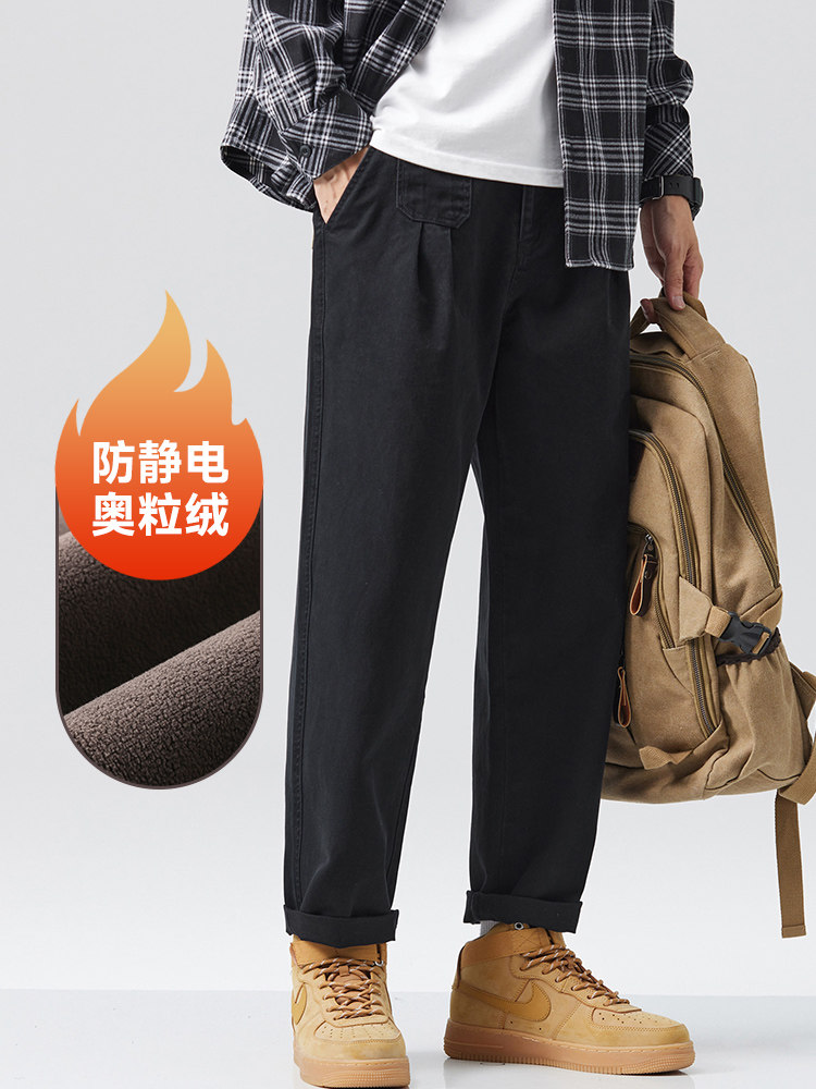 A178-1DY510AP85秋冬季加绒美式休闲裤,男装休闲裤,电商A178-1