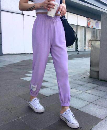 2021彩色卫裤SML，女装休闲裤，尚映