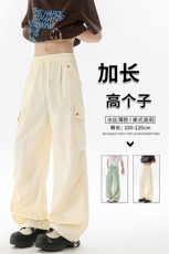 高个子加长冰丝薄款工装裤男夏季190cm115冲锋伞兵登山裤KZ055P50，男装休闲裤，电商B312